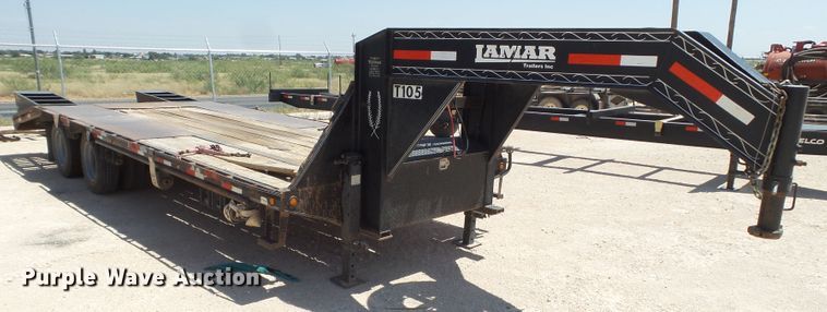 image for item FL9354 2013 Lamar equipment trailer