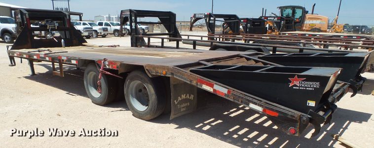 image for item FL9354 2013 Lamar equipment trailer