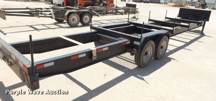 image for item FL9355 2018 Delco pipe trailer