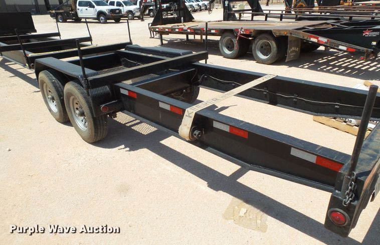 image for item FL9355 2018 Delco pipe trailer