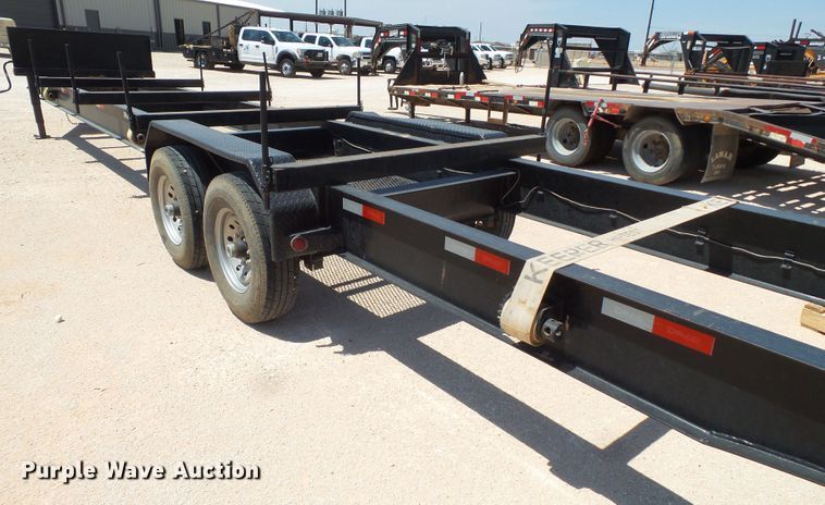 image for item FL9355 2018 Delco pipe trailer