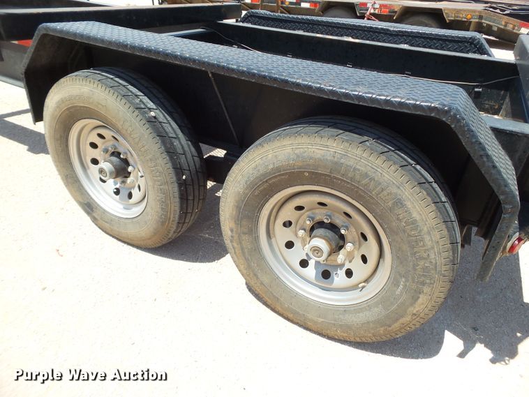 image for item FL9355 2018 Delco pipe trailer