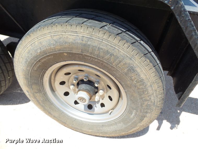 image for item FL9355 2018 Delco pipe trailer