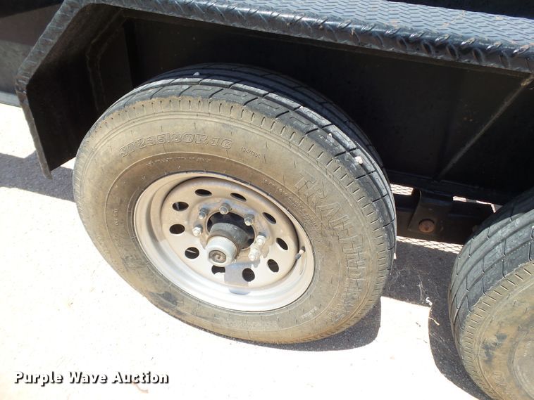 image for item FL9355 2018 Delco pipe trailer