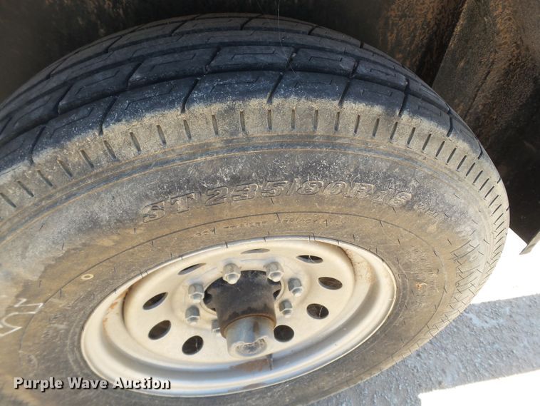 image for item FL9355 2018 Delco pipe trailer