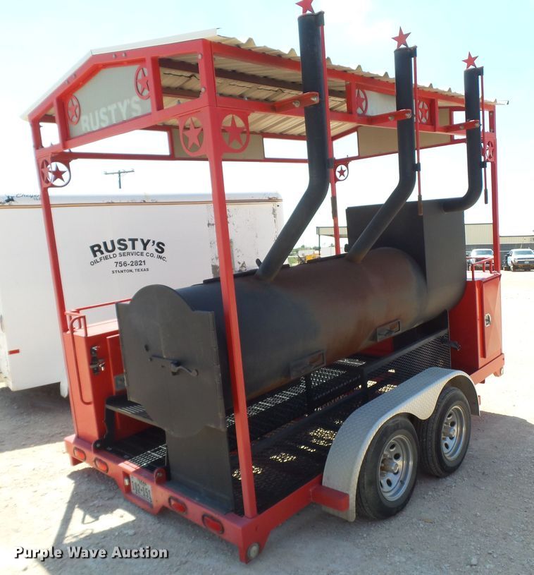 image for item FL9358 BBQ trailer