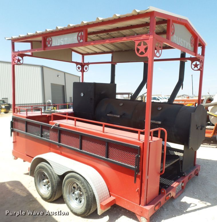 image for item FL9358 BBQ trailer