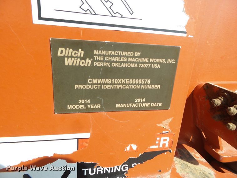 image for item FL9367 2014 Ditch Witch RT100 trencher