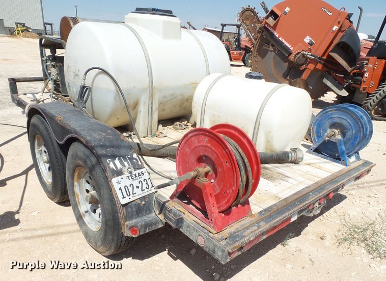 image for item FL9371 Pressure washer trailer