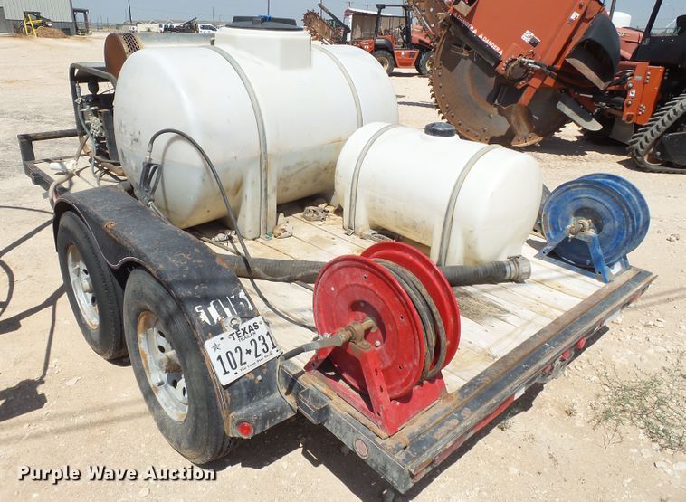 image for item FL9371 Pressure washer trailer