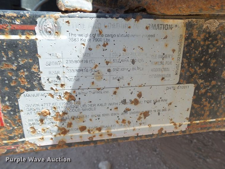 image for item FL9371 Pressure washer trailer