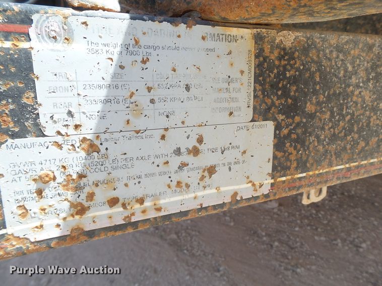 image for item FL9371 Pressure washer trailer