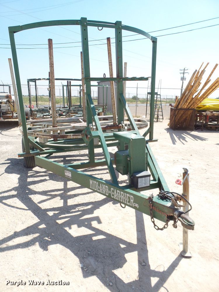 image for item FL9373 2012 hose reel trailer