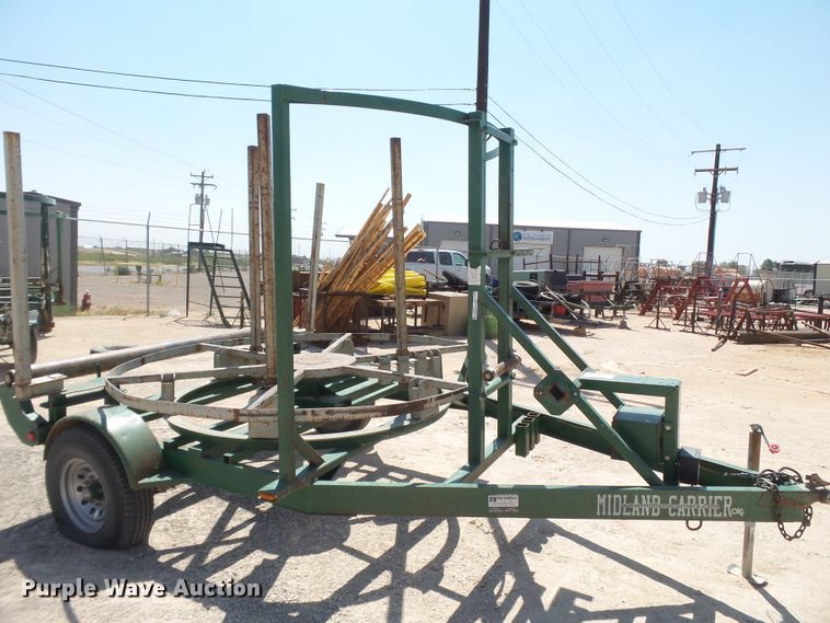 image for item FL9373 2012 hose reel trailer