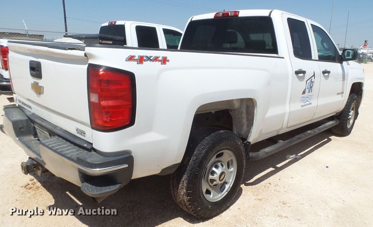 image for item FL9387 2015 Chevrolet Silverado 2500 Double Cab pickup truck
