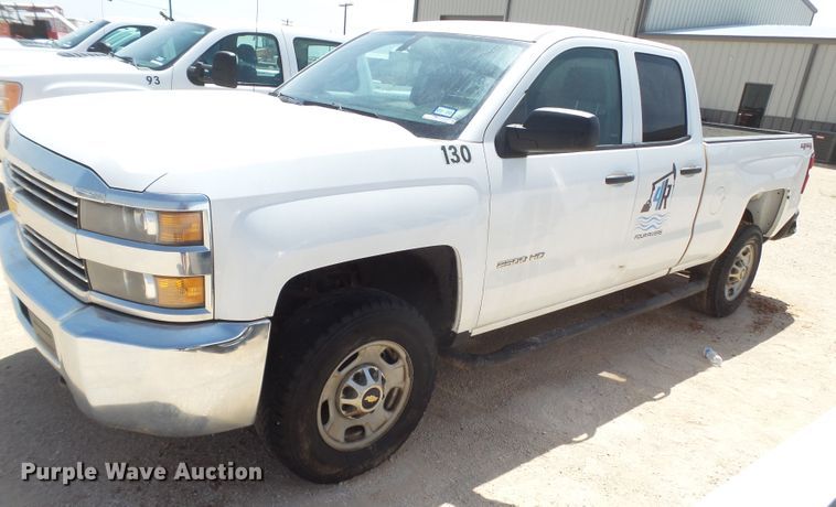 image for item FL9387 2015 Chevrolet Silverado 2500 Double Cab pickup truck