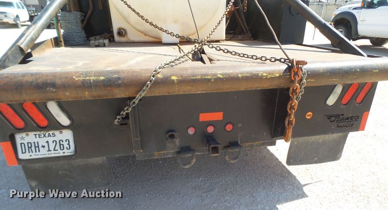 image for item FL9394 2014 Ford F550 Super Duty Crew Cab flatbed truck