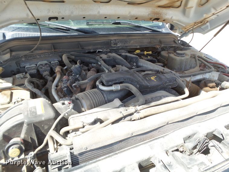 image for item FL9394 2014 Ford F550 Super Duty Crew Cab flatbed truck