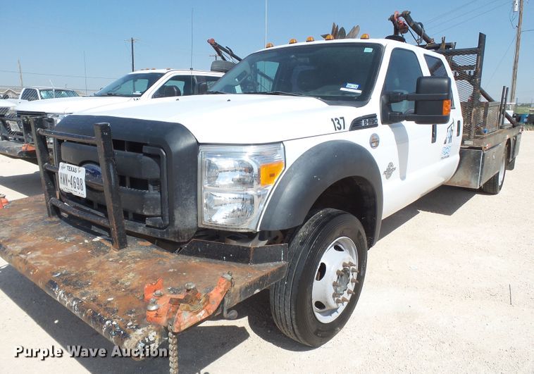 image for item FL9395 2016 Ford F550 Super Duty flatbed truck