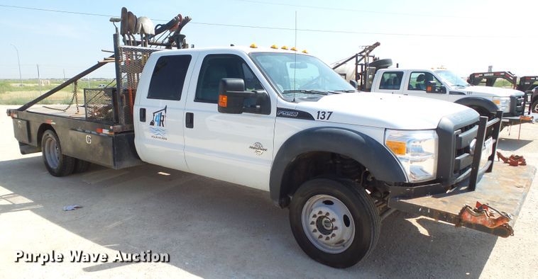 image for item FL9395 2016 Ford F550 Super Duty flatbed truck