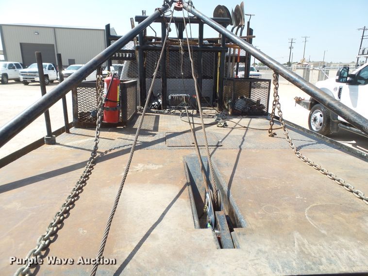 image for item FL9395 2016 Ford F550 Super Duty flatbed truck