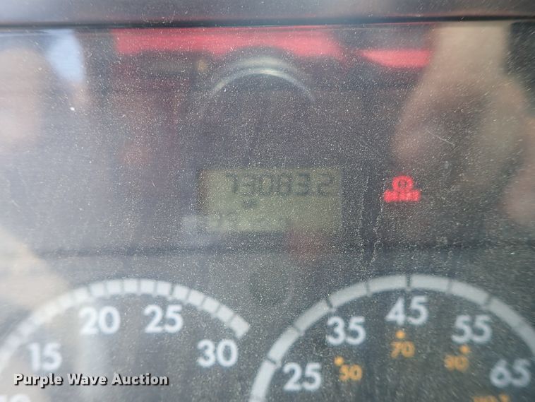 image for item DE0869 2008 Sterling Acterra flatbed truck with crane