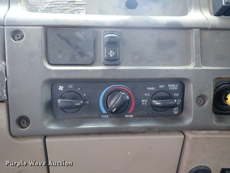 image for item DE0869 2008 Sterling Acterra flatbed truck with crane