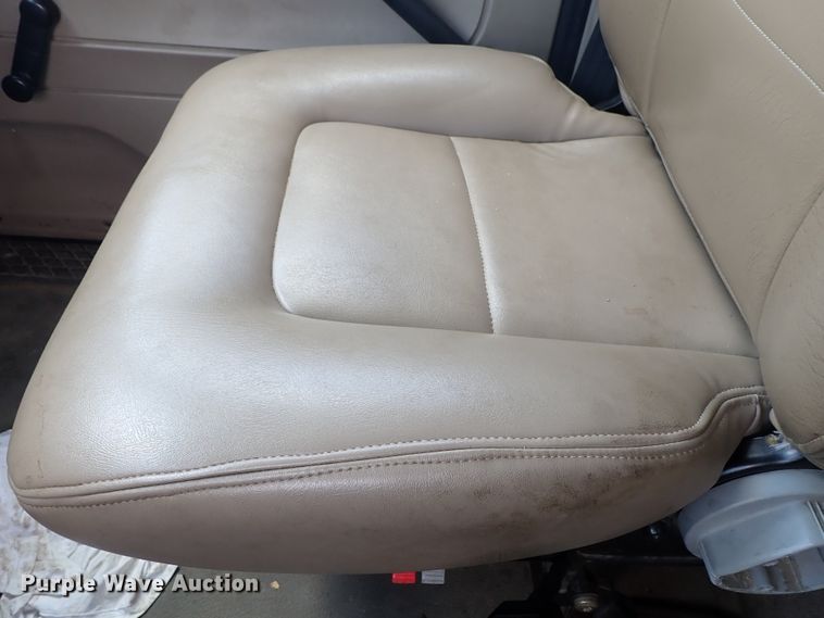 image for item DE0869 2008 Sterling Acterra flatbed truck with crane