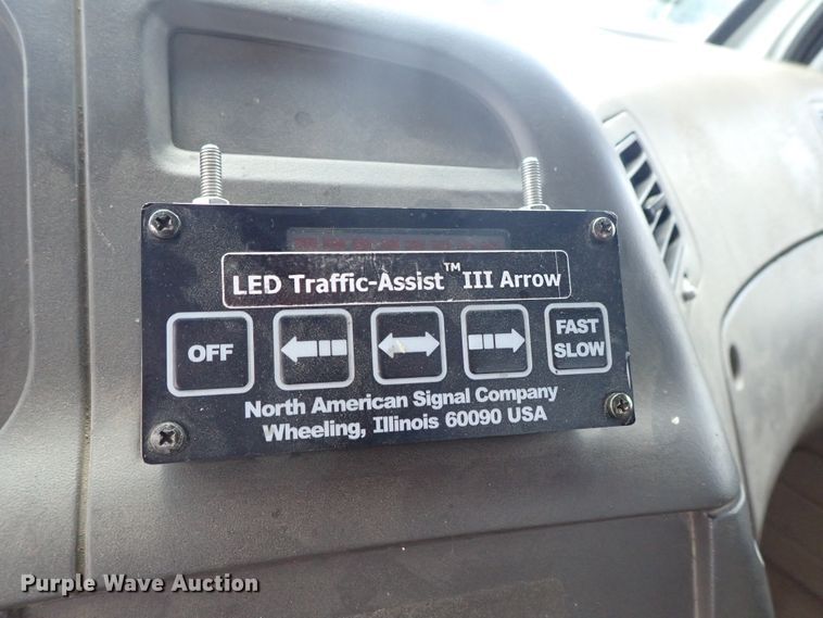 image for item DE0869 2008 Sterling Acterra flatbed truck with crane