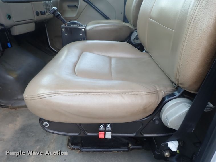 image for item DE0869 2008 Sterling Acterra flatbed truck with crane