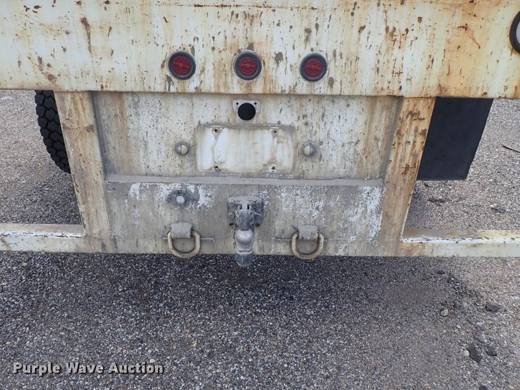 image for item DE0869 2008 Sterling Acterra flatbed truck with crane