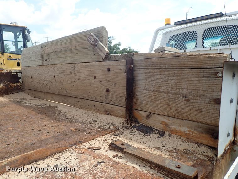 image for item DE0869 2008 Sterling Acterra flatbed truck with crane