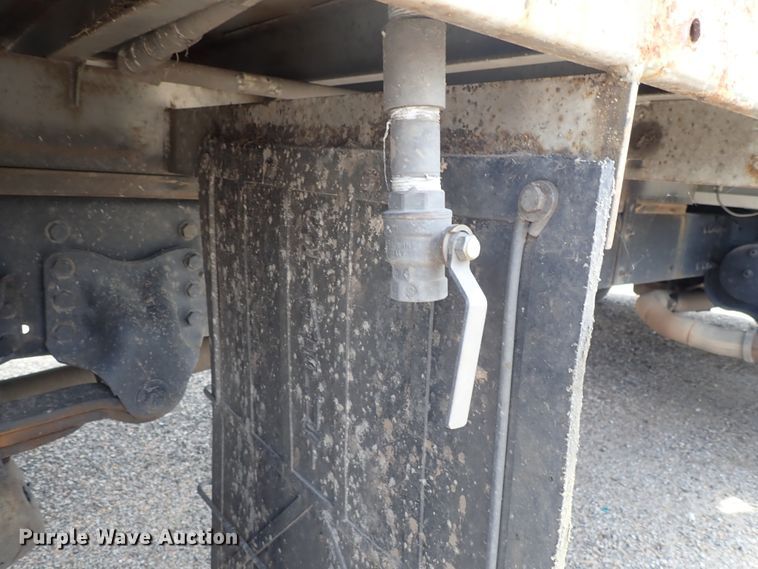 image for item DE0869 2008 Sterling Acterra flatbed truck with crane