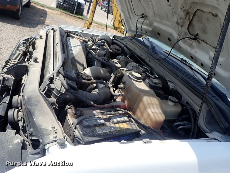 image for item DE0870 2008 Ford F450 Super Duty XL flat dump bed truck with crane