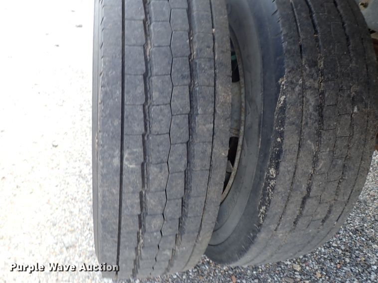 image for item DE0870 2008 Ford F450 Super Duty XL flat dump bed truck with crane