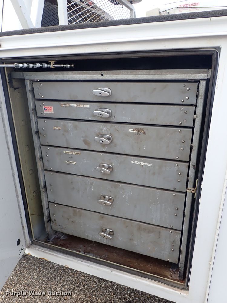 image for item DE0872 2011 Ford F550 Super Duty XL SuperCab utility bed truck with crane