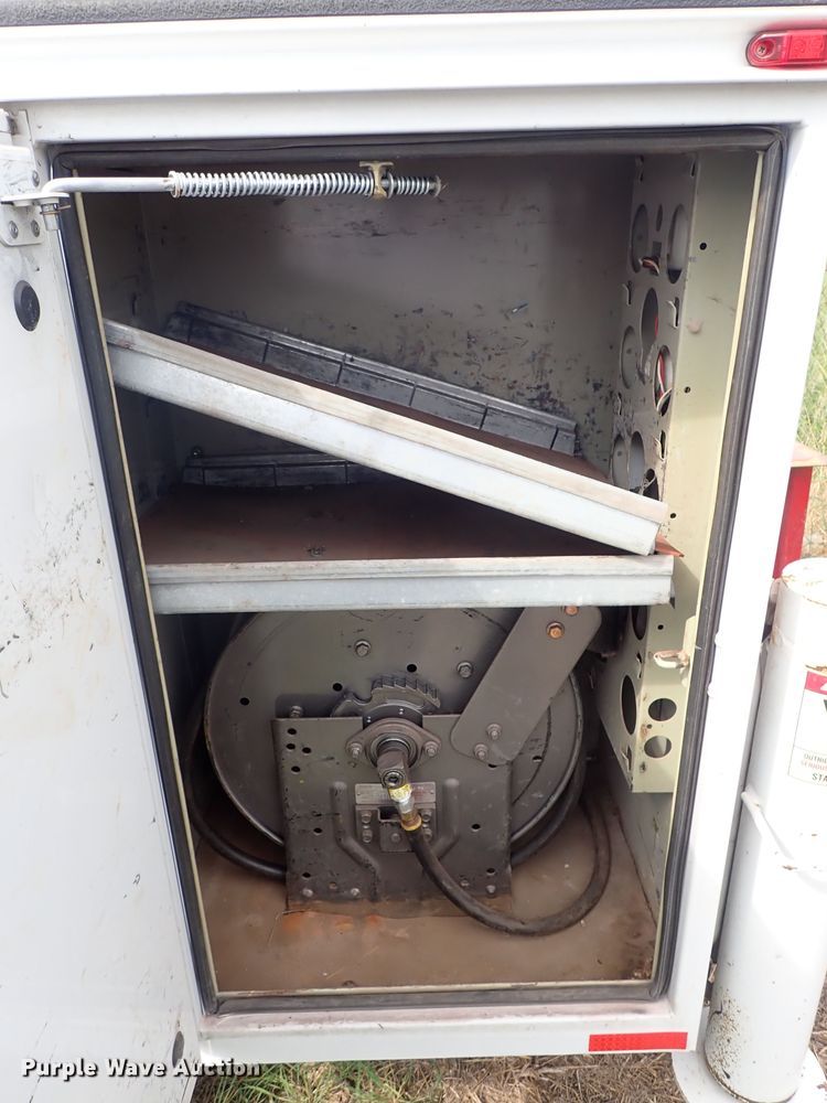 image for item DE0872 2011 Ford F550 Super Duty XL SuperCab utility bed truck with crane