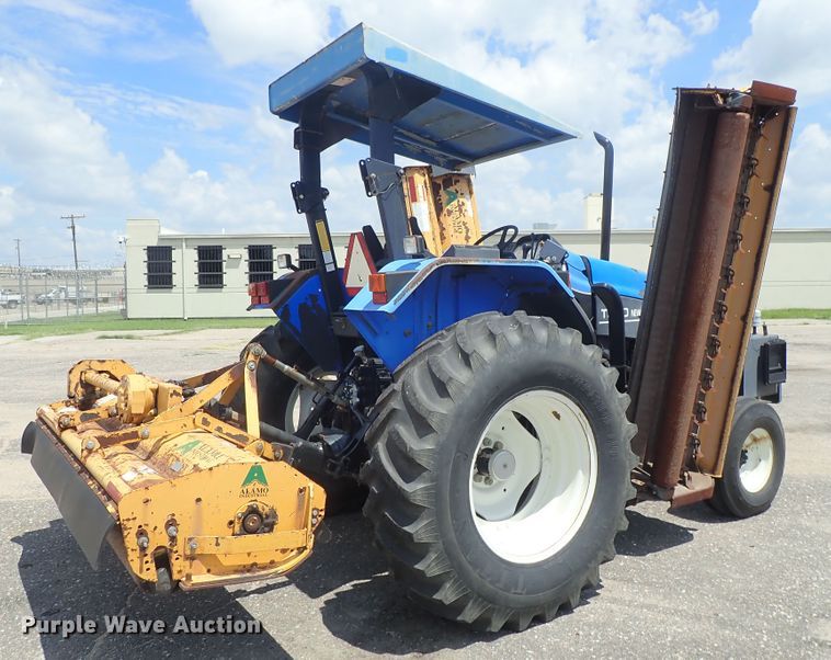 image for item DE0883 2002 New Holland TS110 MFWD tractor