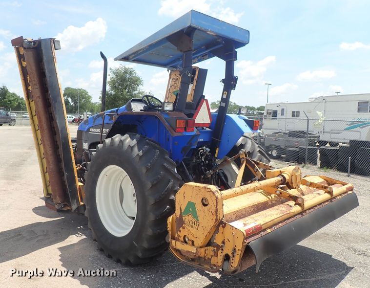 image for item DE0883 2002 New Holland TS110 MFWD tractor
