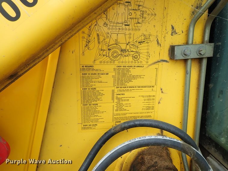 image for item DE0884 2005 New Holland LB75B backhoe