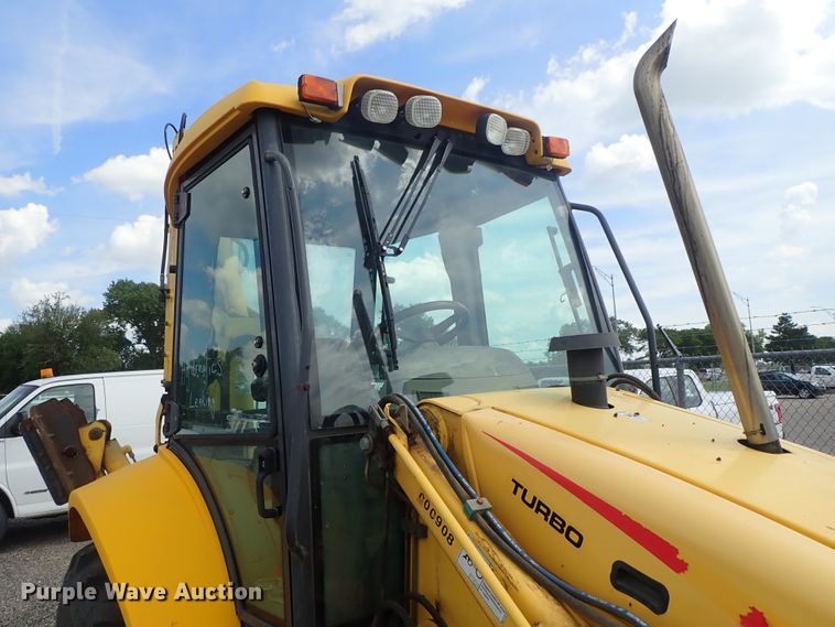 image for item DE0884 2005 New Holland LB75B backhoe