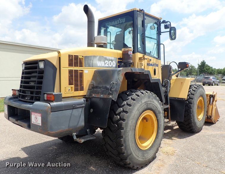 image for item DE0885 2007 Komatsu WA200-5 wheel loader