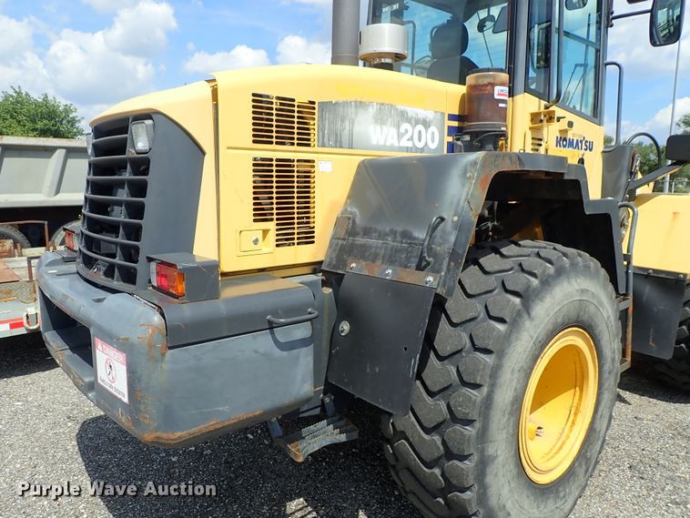 image for item DE0885 2007 Komatsu WA200-5 wheel loader
