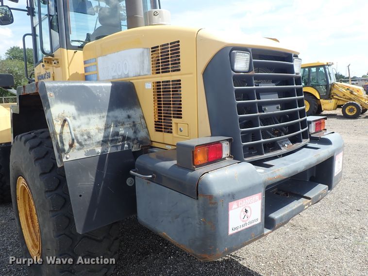image for item DE0885 2007 Komatsu WA200-5 wheel loader