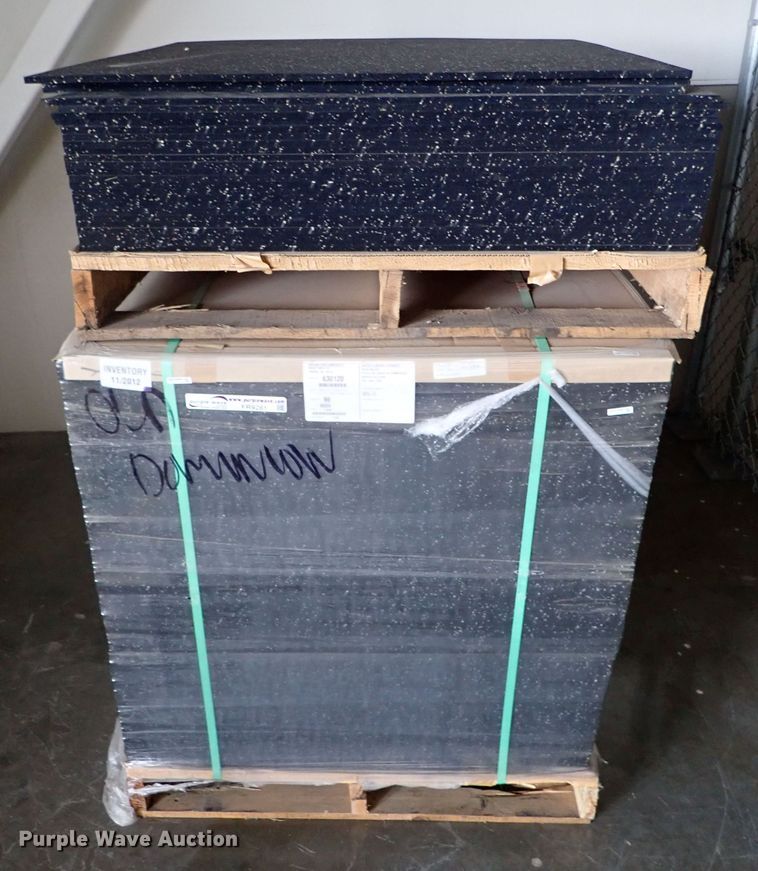 image for item FR9281 Approximately 122 rubber tiles