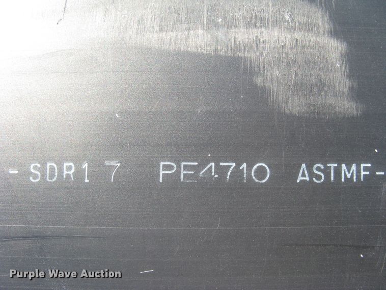 image for item GA9503 (33) black poly pipe