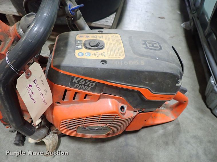 image for item GB9257 (2) Husqvarna K970 ring saws