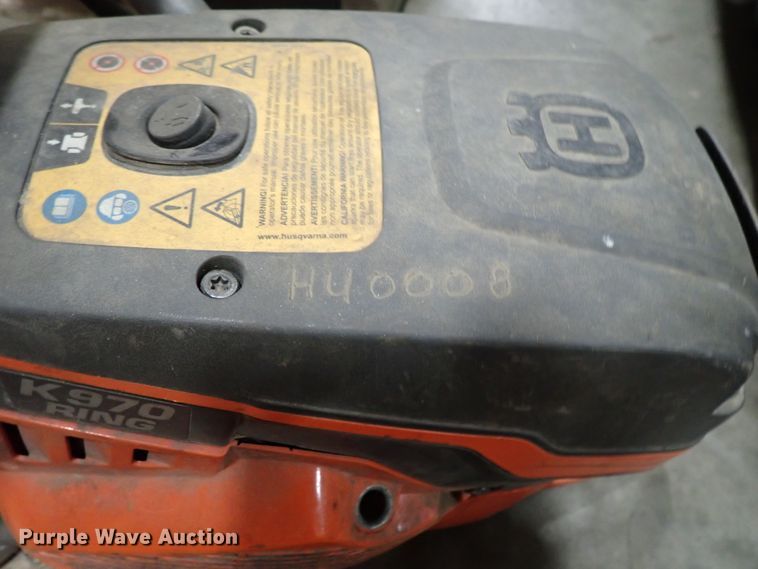 image for item GB9257 (2) Husqvarna K970 ring saws