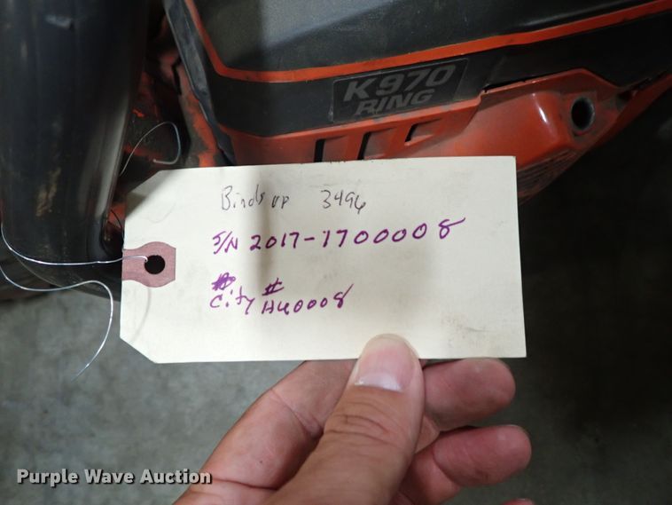 image for item GB9257 (2) Husqvarna K970 ring saws