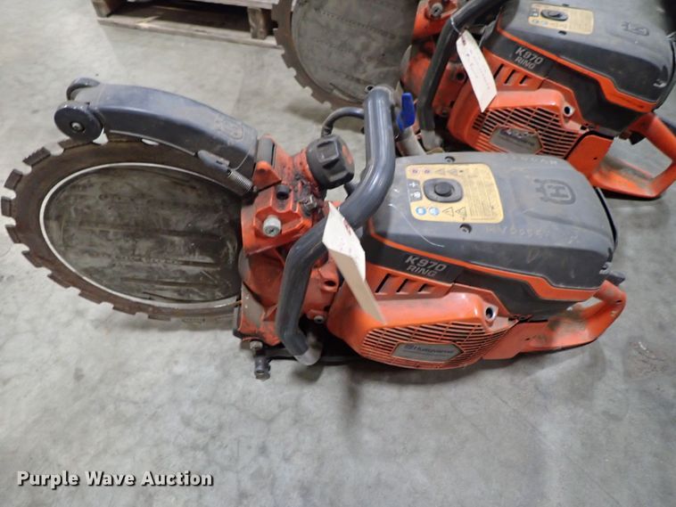 image for item GB9257 (2) Husqvarna K970 ring saws